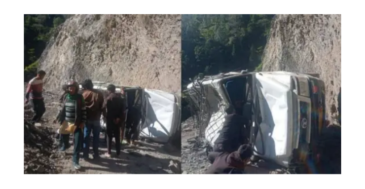 चमोली में बड़ा हादसा: बिरही-निजमुला मार्ग पर वाहन पर गिरी बोल्डर, चालक घायल